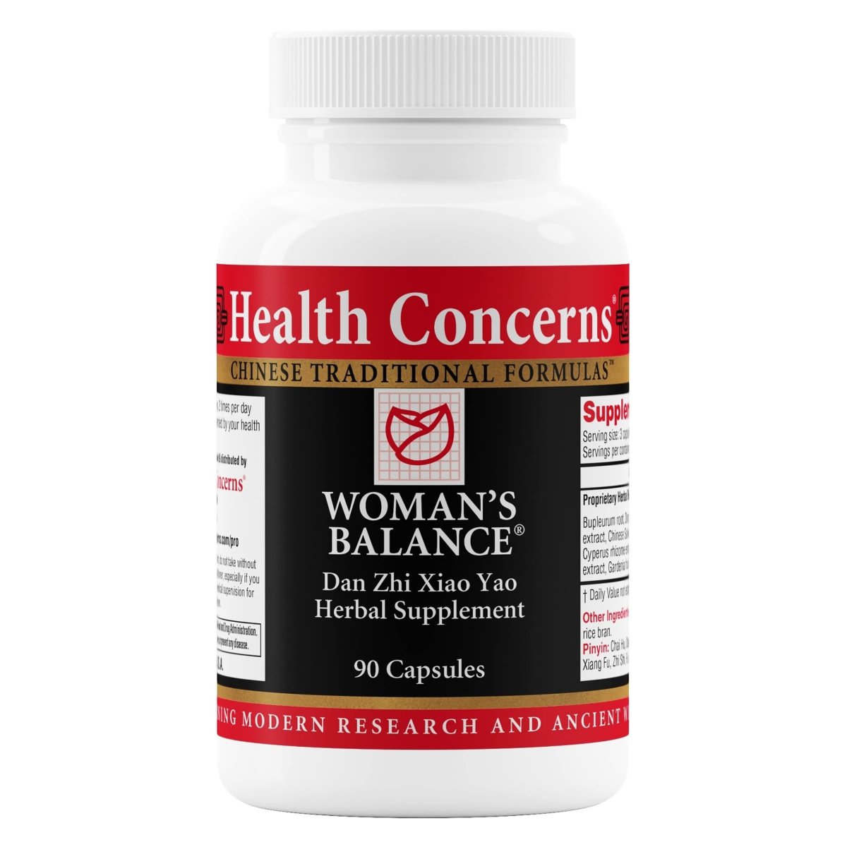 Health Concerns Woman's Balance - PMS Relief & Support Supplement for Women - Large, 90 Capsules