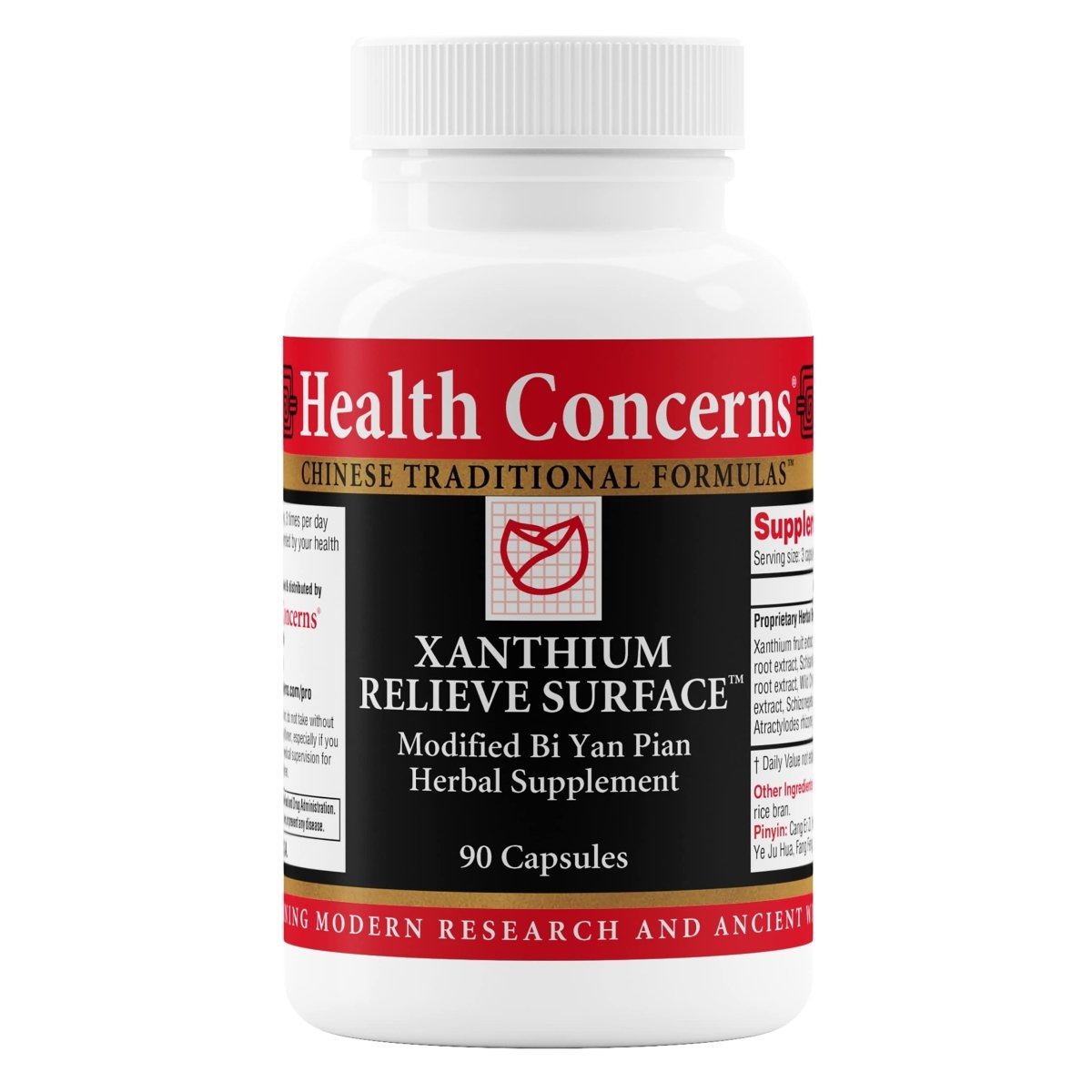 Health Concerns Xanthium Relieve Surface 90 Tablets