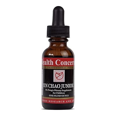 Health Concerns - Yin Chao Junior - Dr. Fung?s Cold Formula for Children - Chinese Herbal Supplement - Digestive and Immune System Health for Children - with Forsythia Fruit - 1 fl oz