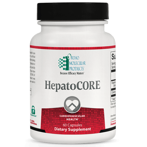 HepatoCORE Ortho Molecular Products 60 Capsules