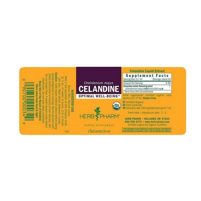 Herb Pharm Celandine 1oz