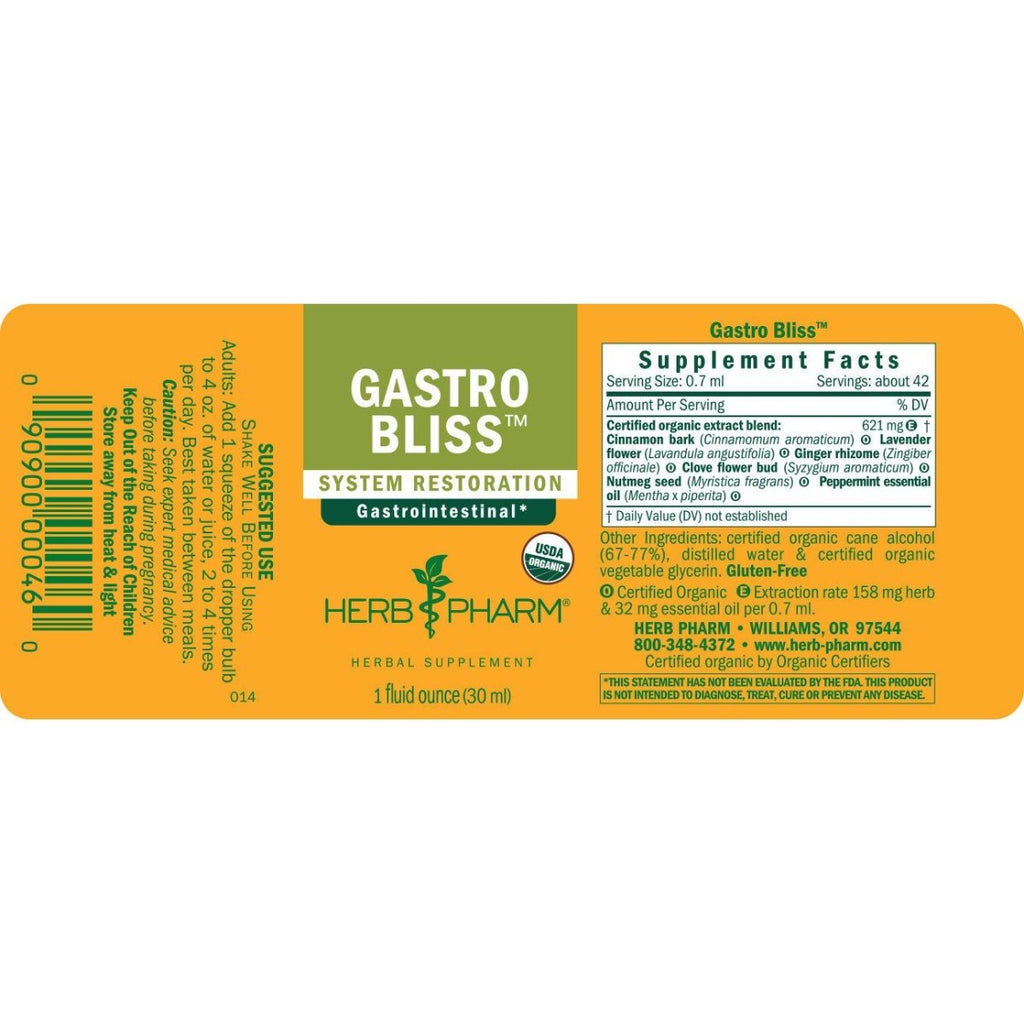 Herb Pharm Gastro Calm 1oz