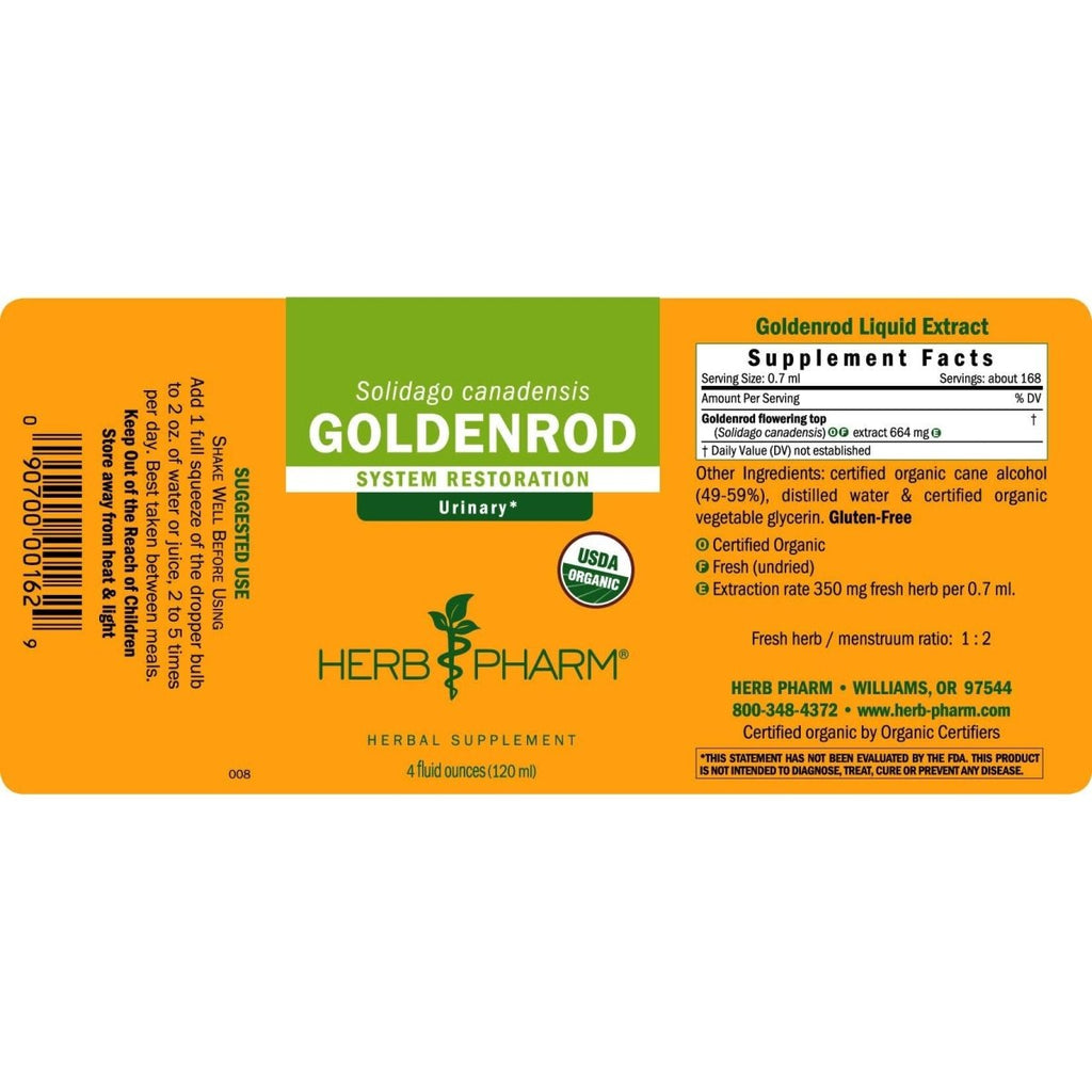 Herb Pharm Goldenrod 4oz