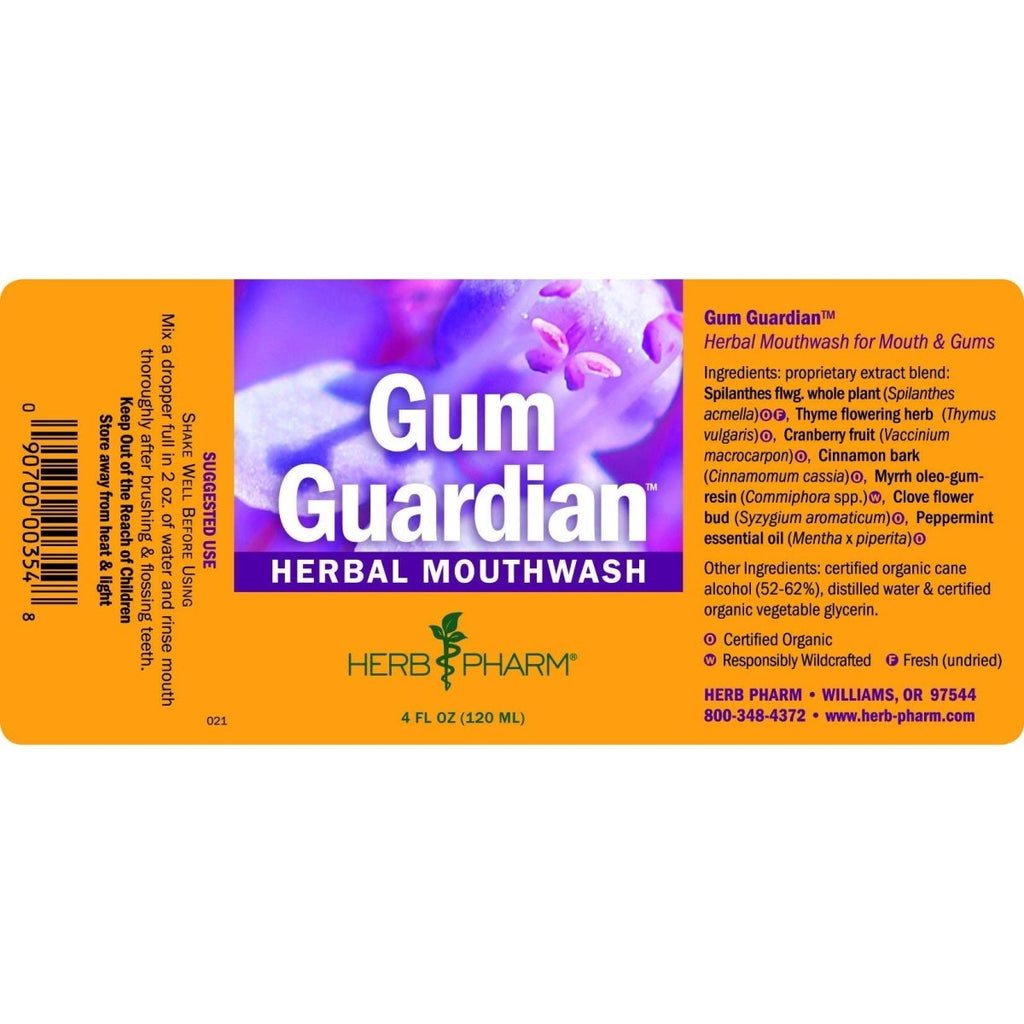 Herb Pharm Gum Guardian 4oz