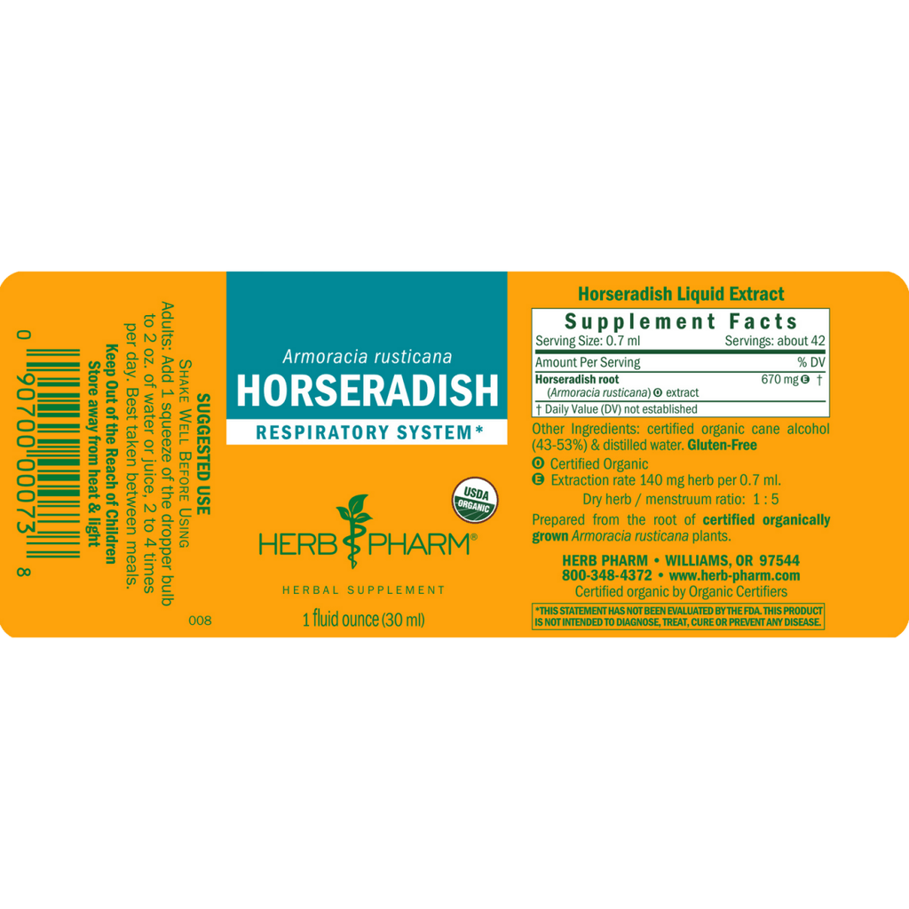Herb Pharm Horseradish 1oz