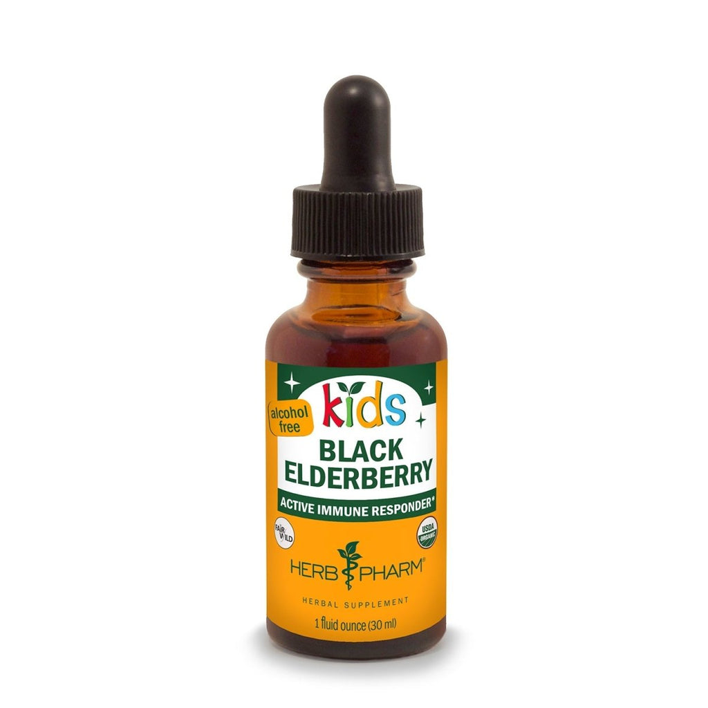 Herb Pharm Kids Black Elderberry AF 1oz