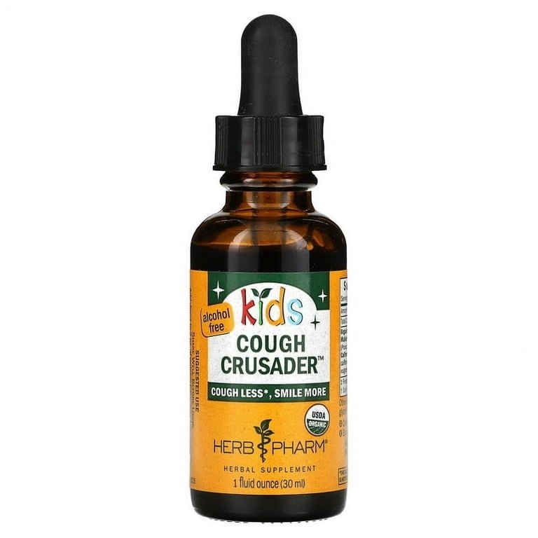 Herb Pharm Kids Cough Crusader 1oz