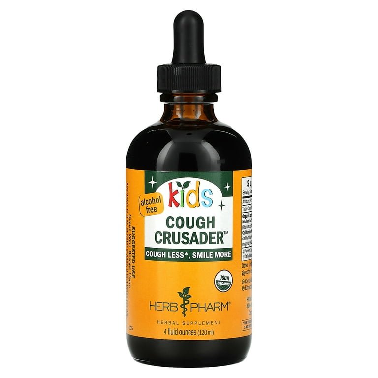 Herb Pharm Kids Cough Crusader 4oz