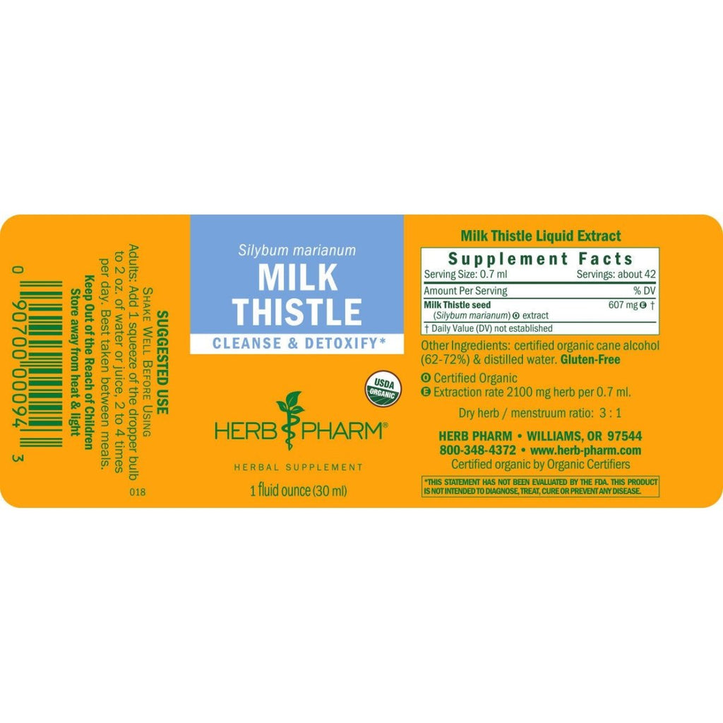 Herb Pharm Milk Thistle 1oz