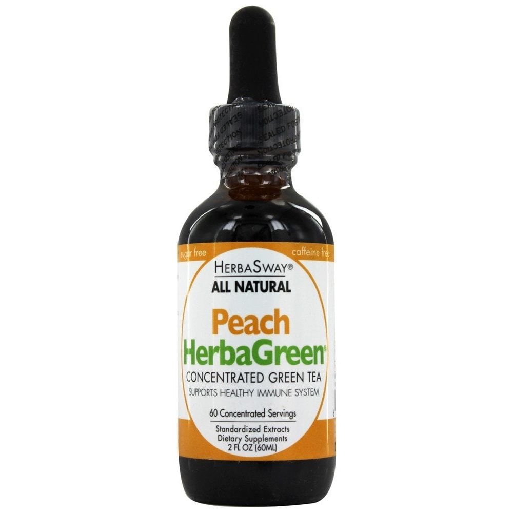 HerbaSway - HerbaGreen Tea Peach - 2 fl. oz.