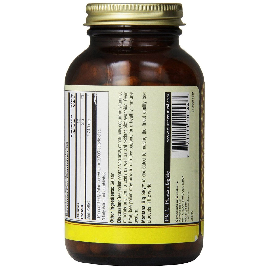 Honey Gardens Bee Pollen 150 Capsules    10144