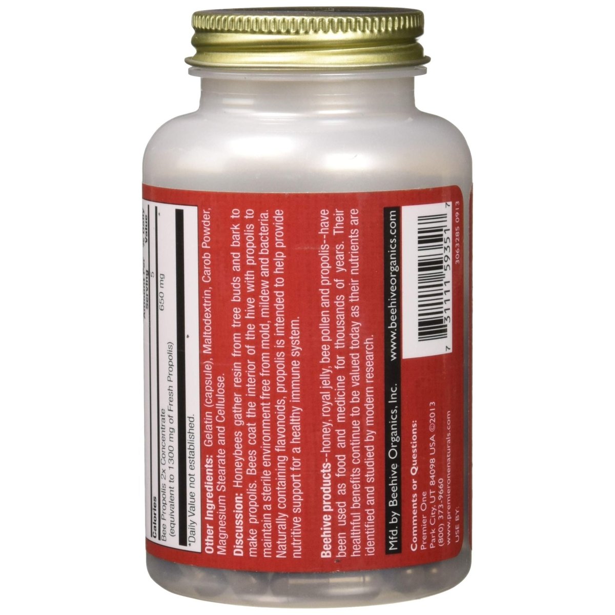Honey Gardens Premier One Bee Propolis 650mg 120 Capsules