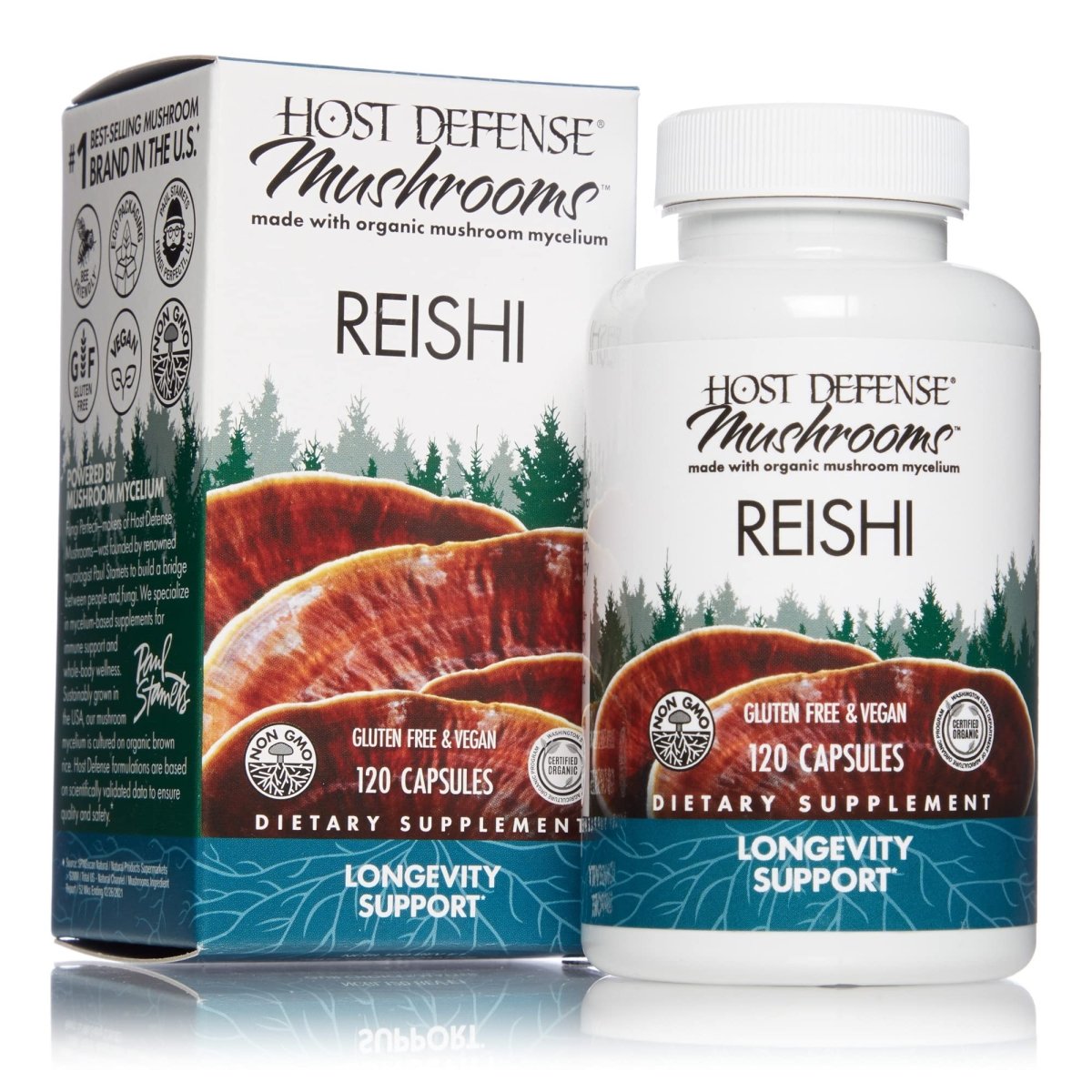 Host Defense Reishi 120 Vcaps