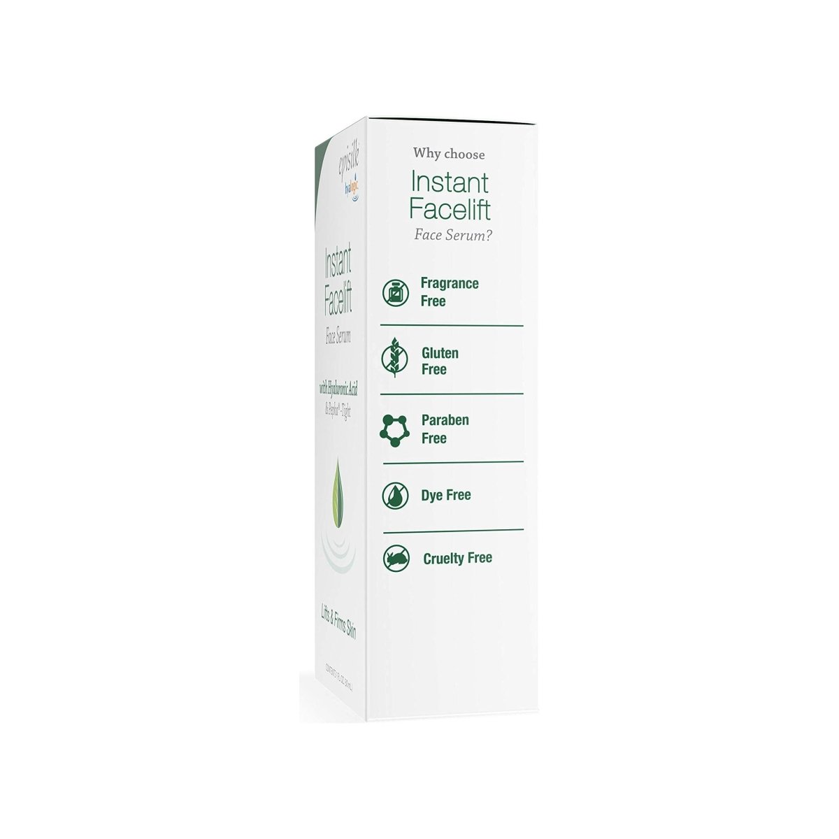 Hyalogic - Episilk Instant Facelift Face Serum with Hyaluronic Acid & Pepha-Tight - 1 fl. oz.