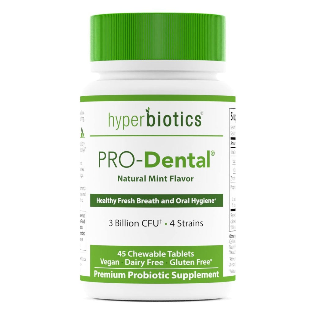 Hyperbiotics PRO-Dental Mint 45 Chewable Tablets