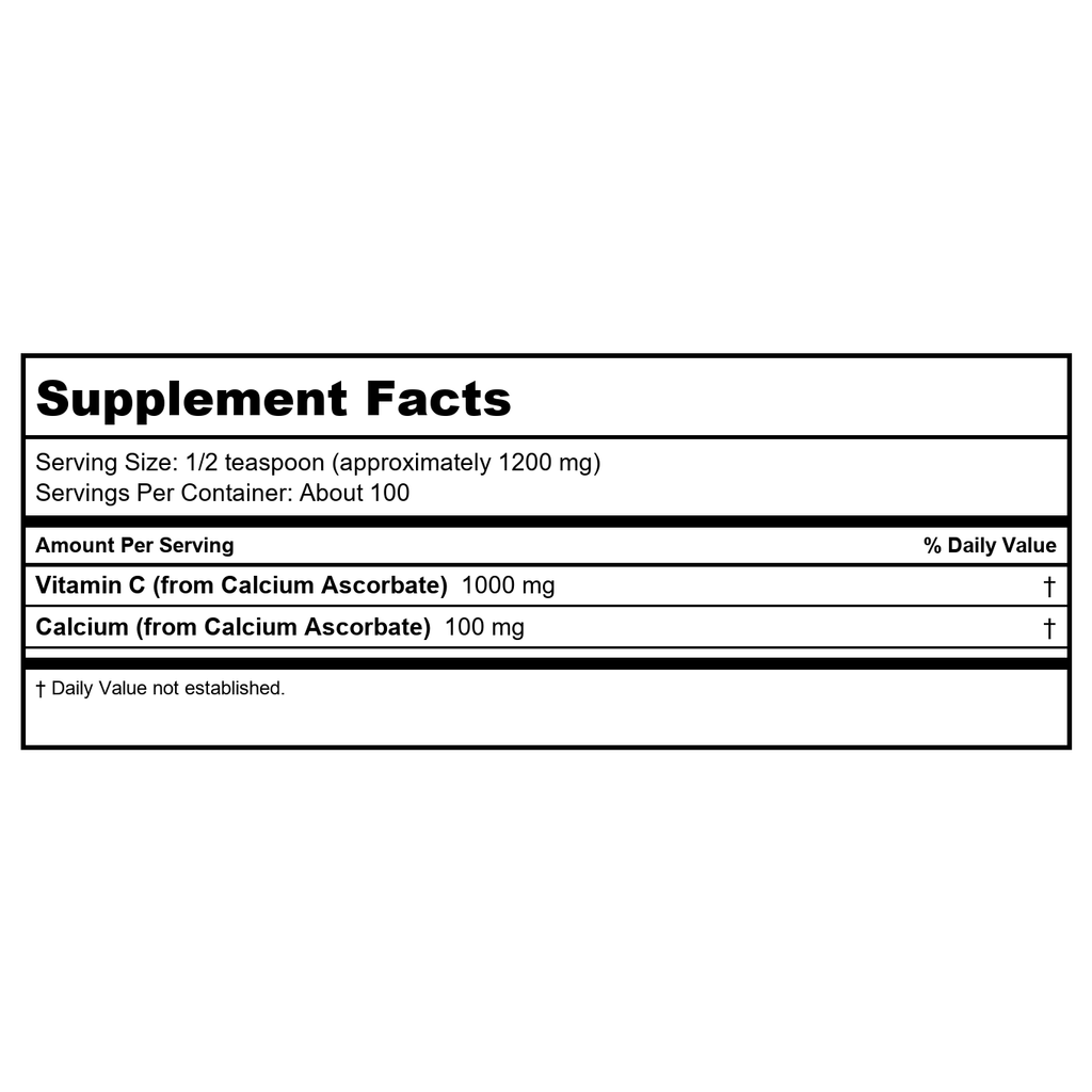 NOW Foods Calcium Ascorbate Powder - 8 oz