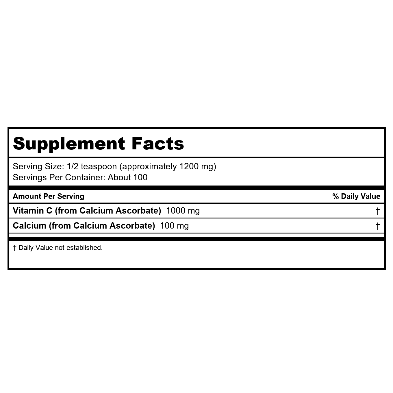 NOW Foods Calcium Ascorbate Powder - 8 oz