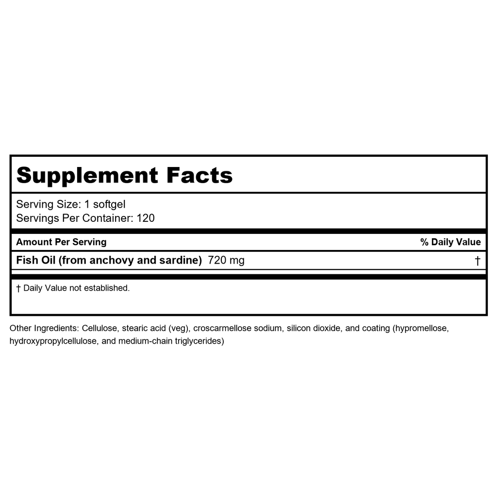 Metagenics OmegaGenics EPA-DHA 720mg -  120 Count