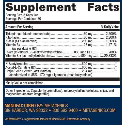 Metagenics Ceralin Forte Capsules, 90 Count