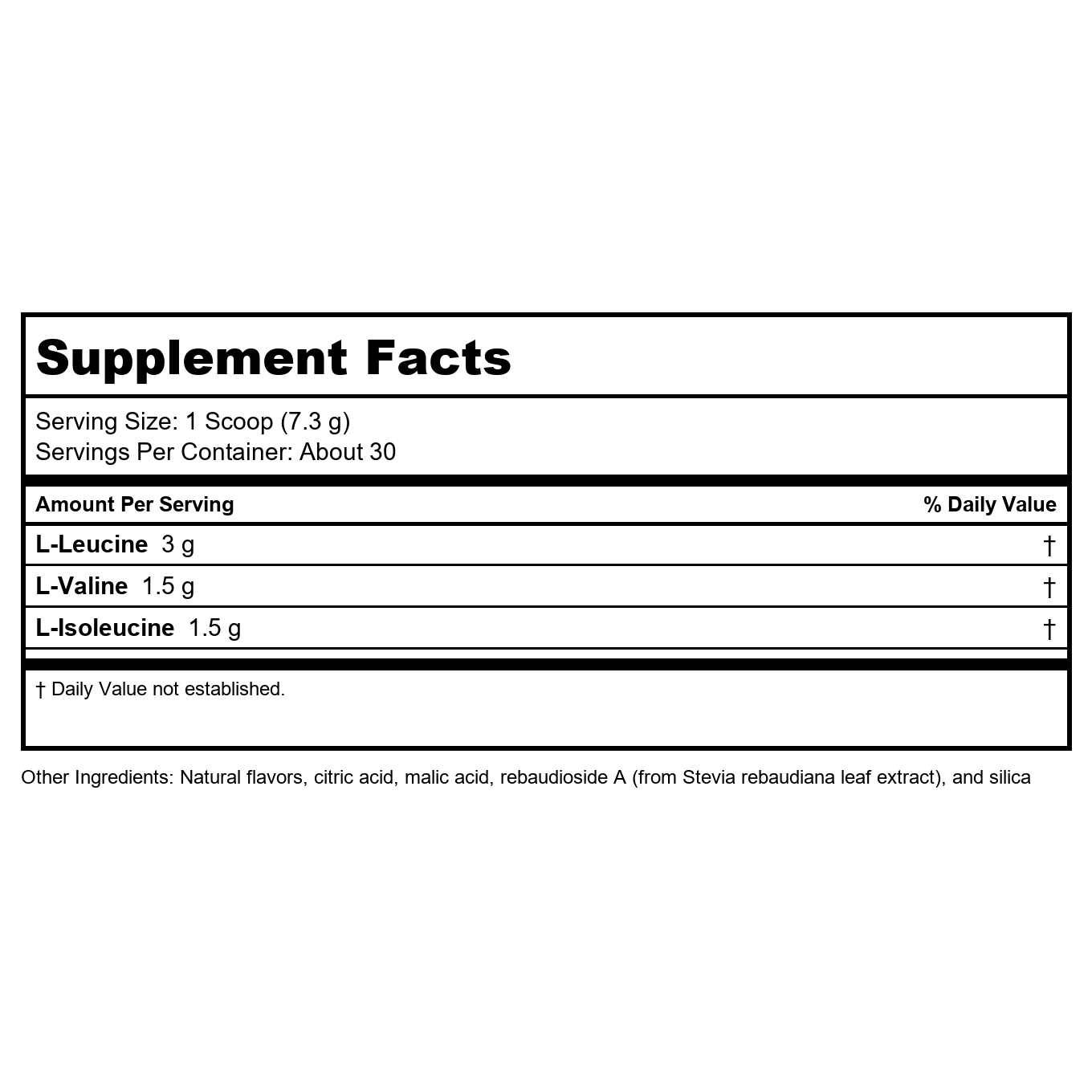 Metagenics BCAAs Powder 7.72 oz (219 g), Orange Mango Flavor, 30 Servings - Non-GMO, Gluten Free, Vegetarian