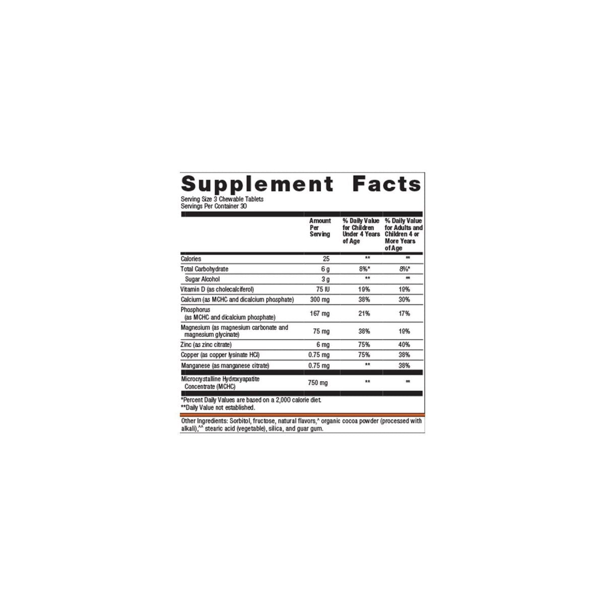 Metagenics Bone Builder? Chewable ? Enhanced Bone Support with Vitamin D & Magnesium* | 30 Servings