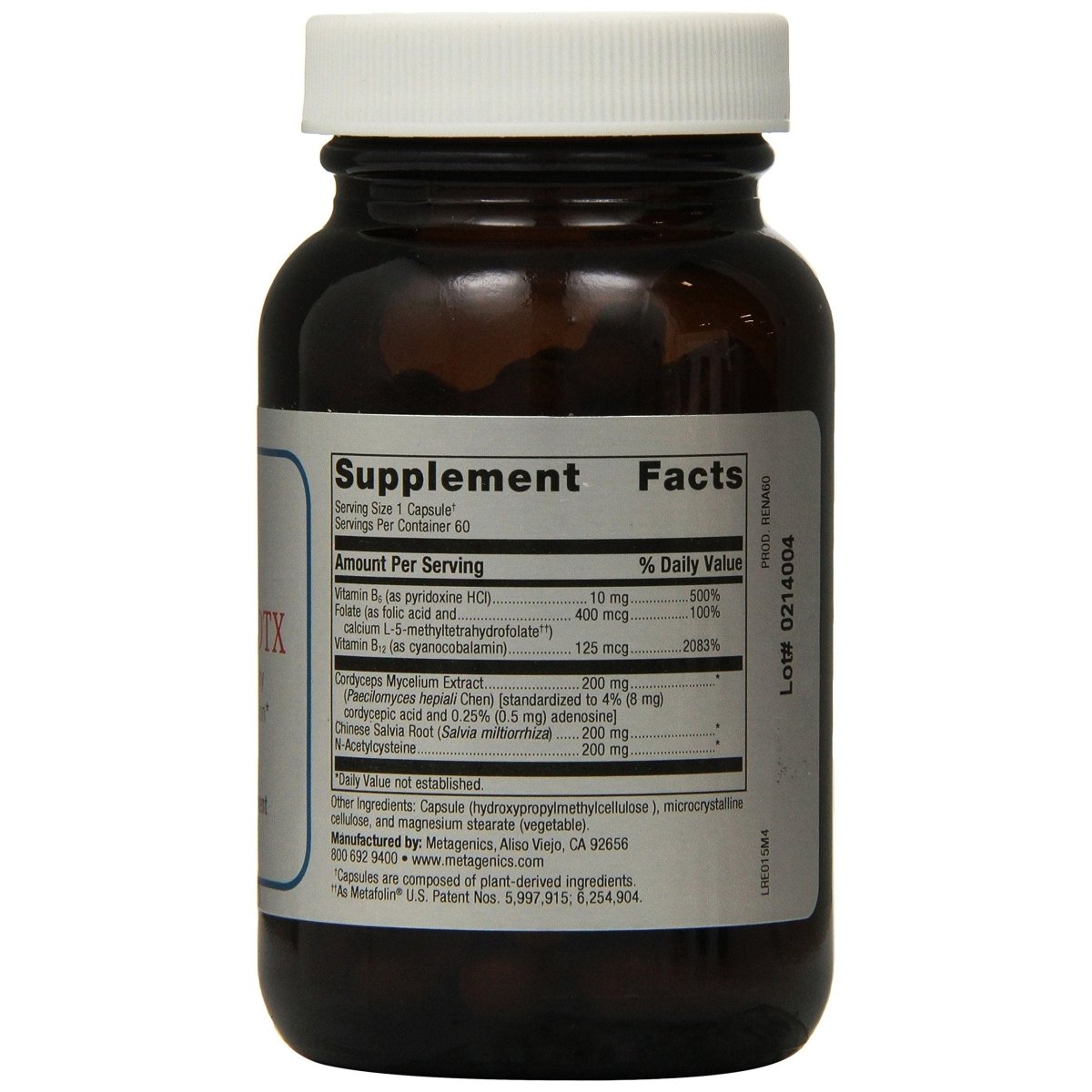 Metagenics, Renagen DTX, 60 Capsules