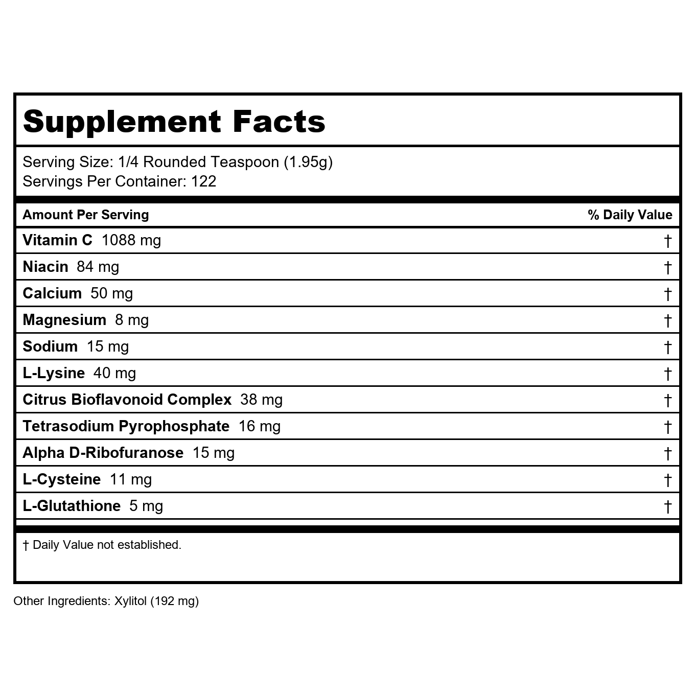Metagenics Ultra Potent-C 8 oz. (226 g) Powder (Approx 122 Servings) - TwinPak