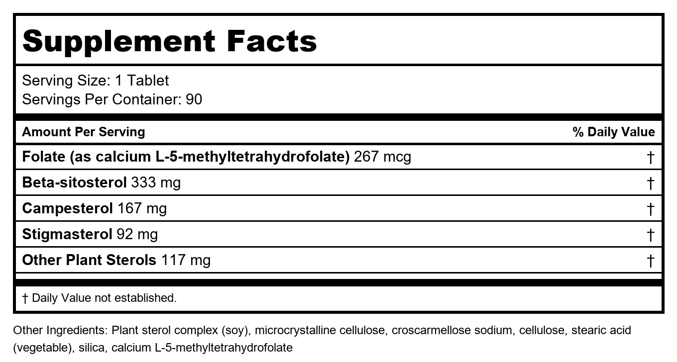 Metagenics Meta-Sitosterol 2.0 with Beta-sitosterol 90 Tabs - TwinPak
