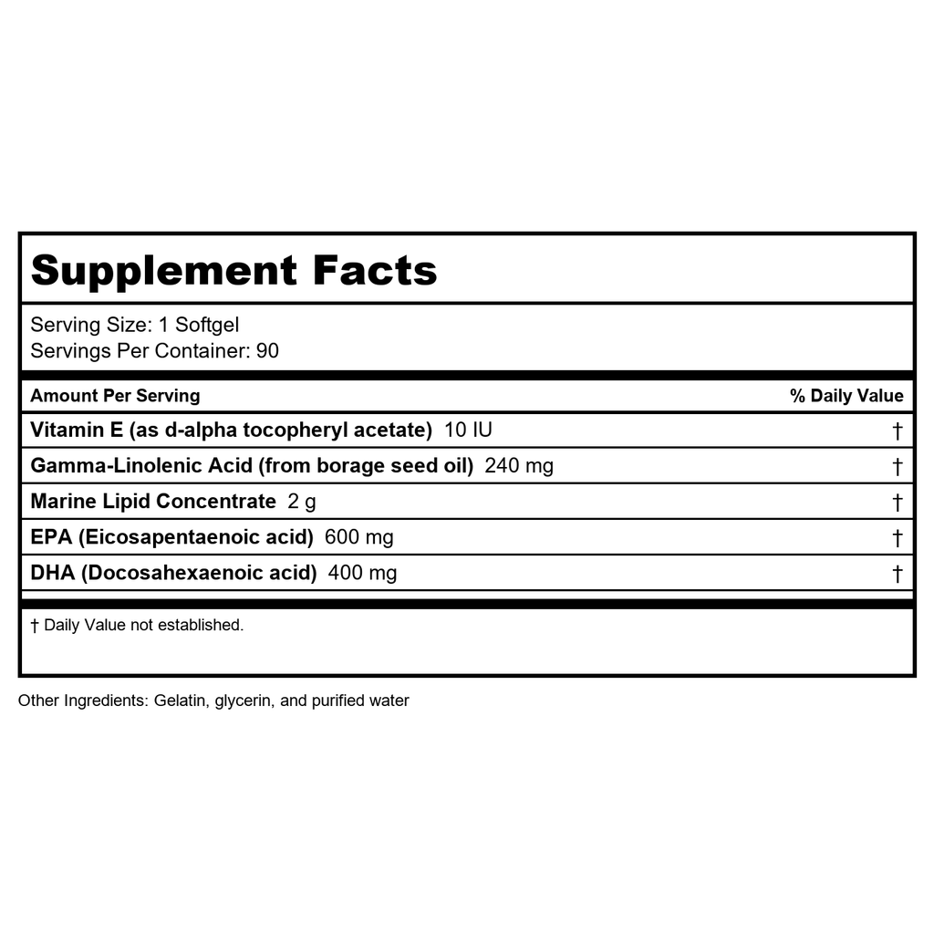 Metagenics - OmegaGenics GLA 240, 90 Count