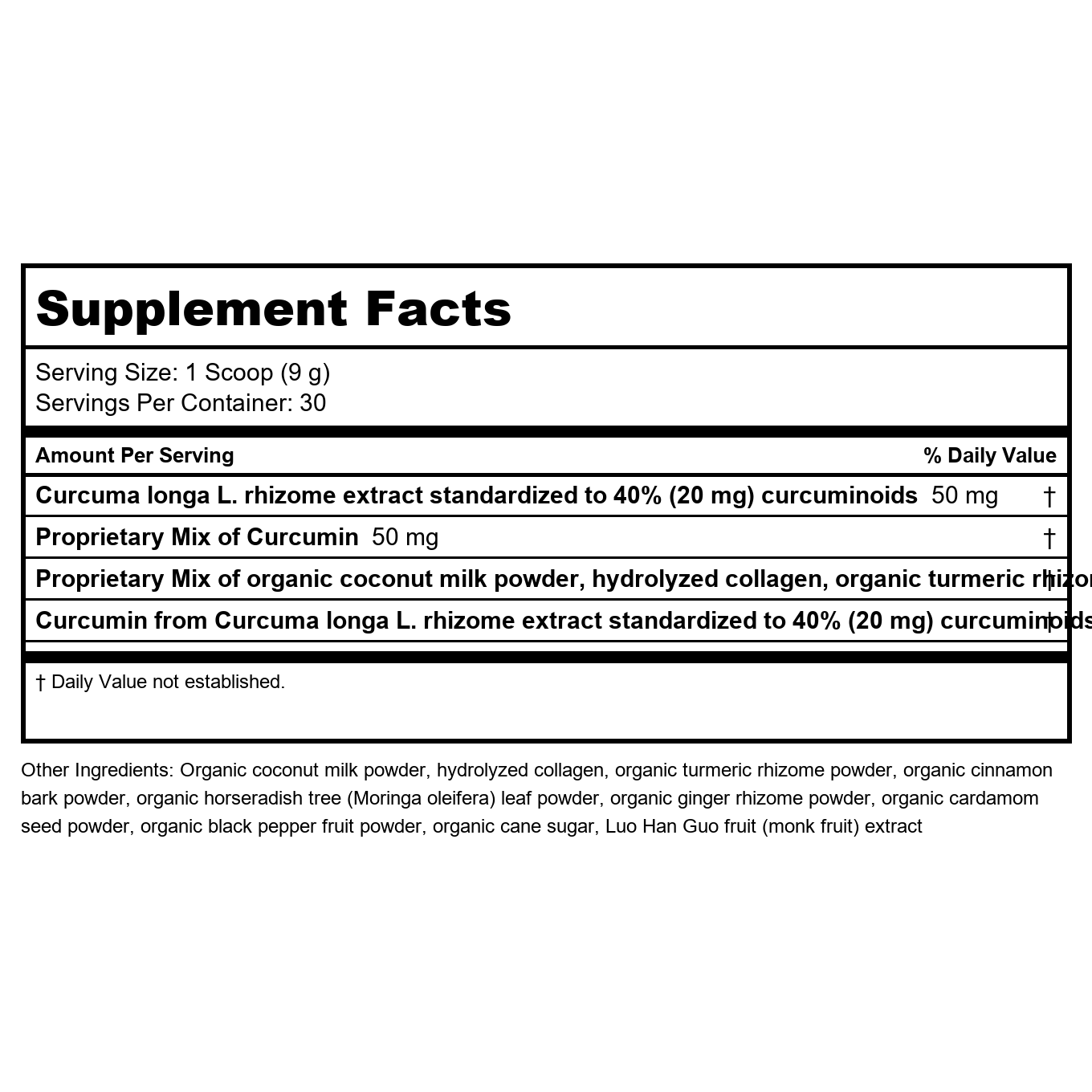 Metagenics - Golden Fusion, Highly Bioavailable Curcumin and Grass-Fed? Collagen Peptides, 30 Servings