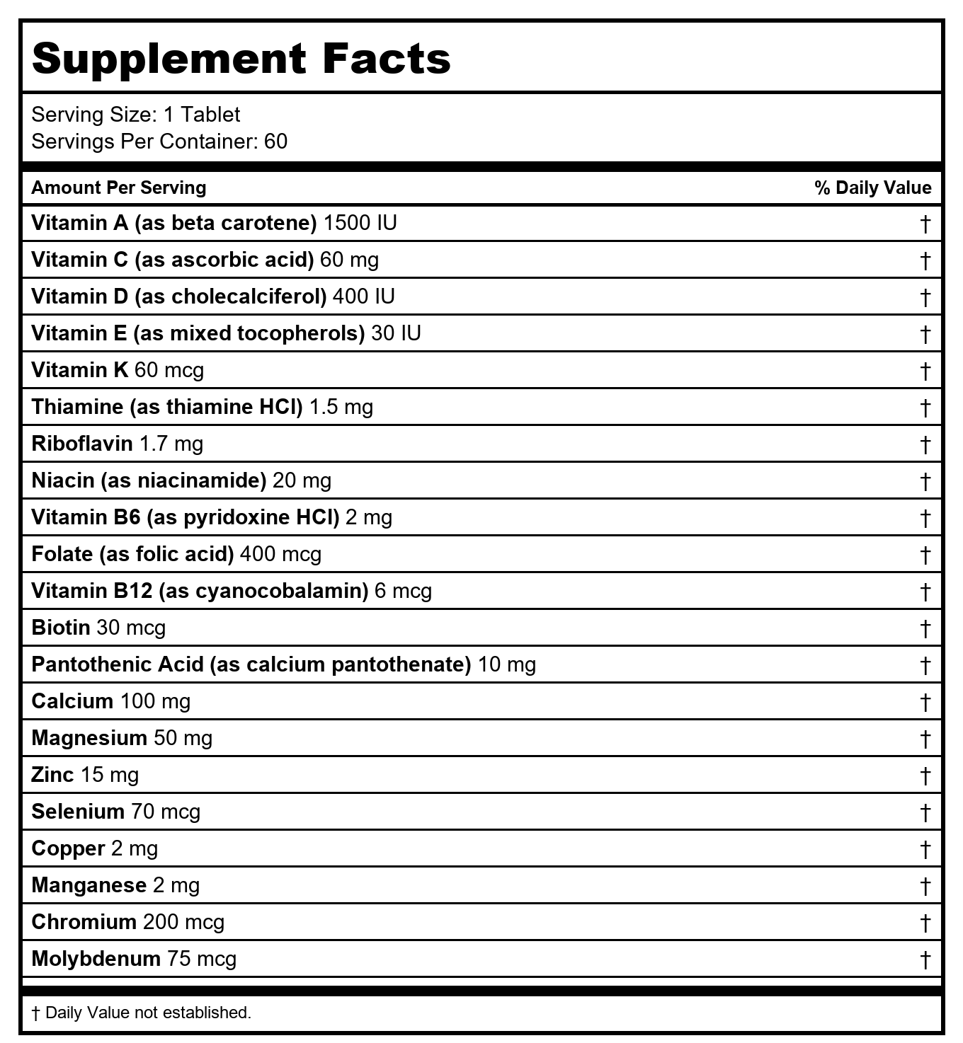 Metagenics - PhytoMulti without Iron 60 Tablets