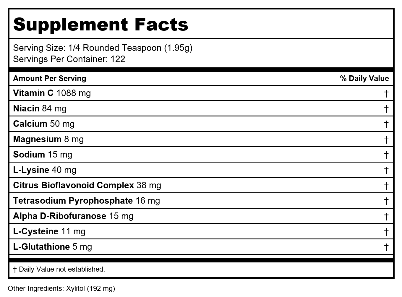 Metagenics - Ultra Potent-C Powder (122 svgs) [Health and Beauty]