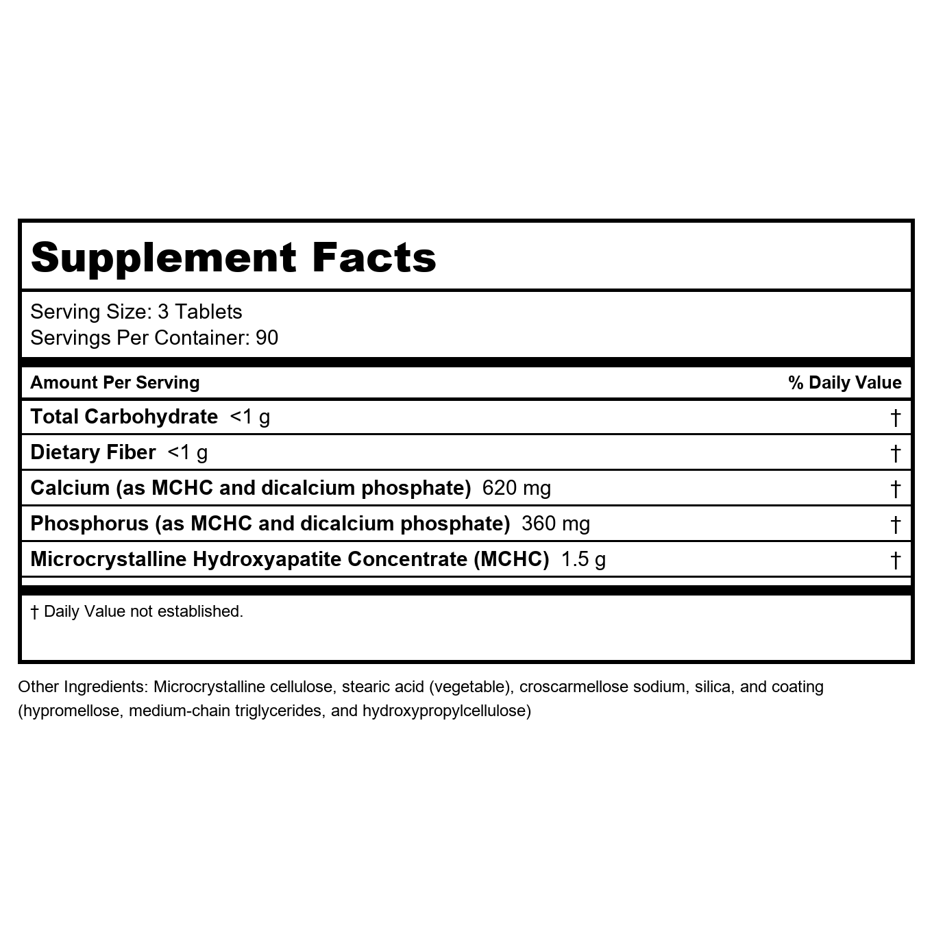 CalApatite Bone Builder (formerly Cal Apatite) 270 Tablets - Metagenics