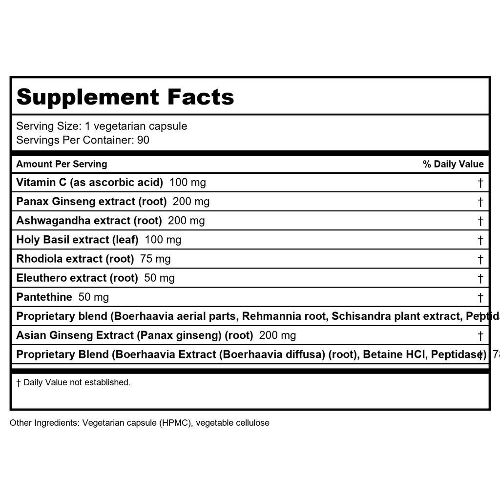 Apex Energetics - Adaptocrine (K-2) 90 Capsules (2 Pack)