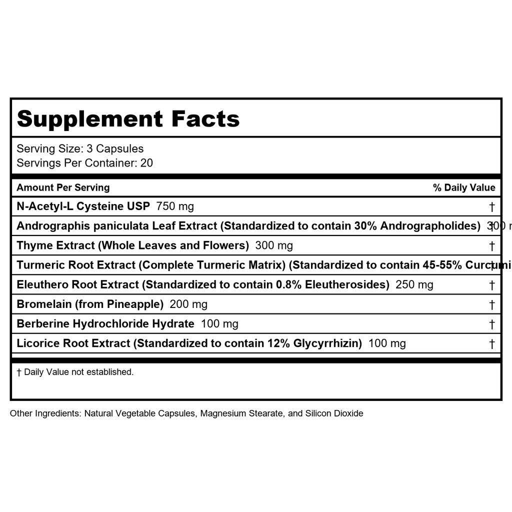 Ortho Molecular - Sinatrol 60 Capsules