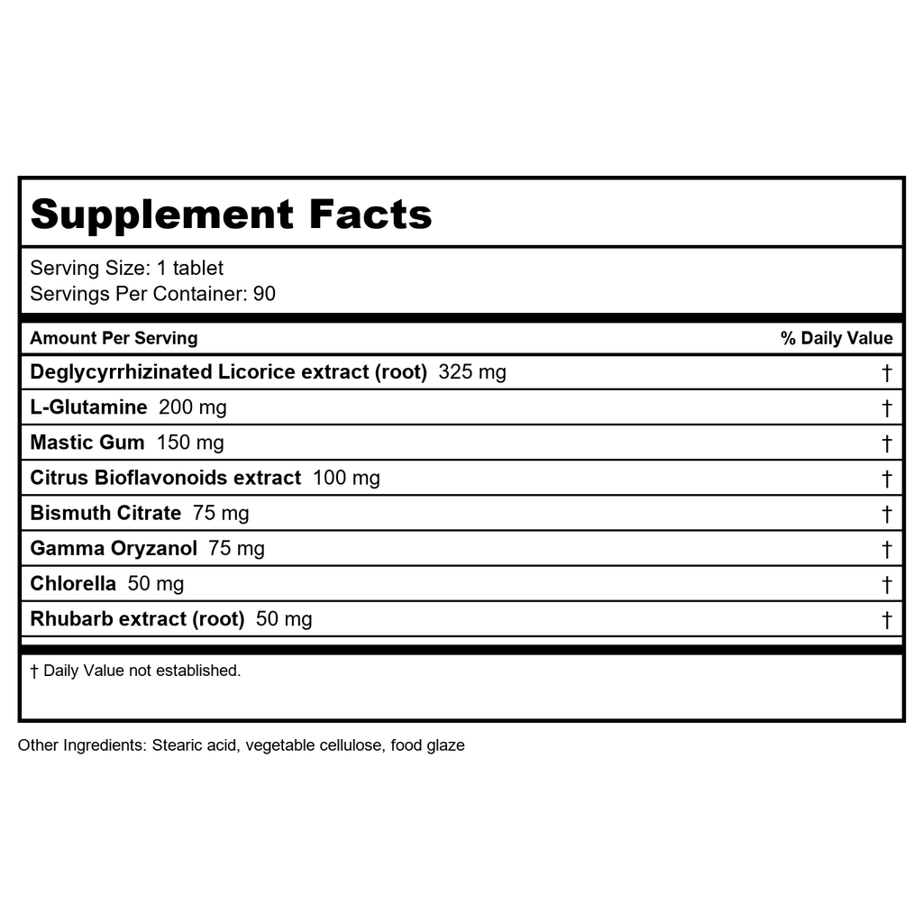 Apex Energetics Gastro-ULC 90 Tablets - K29