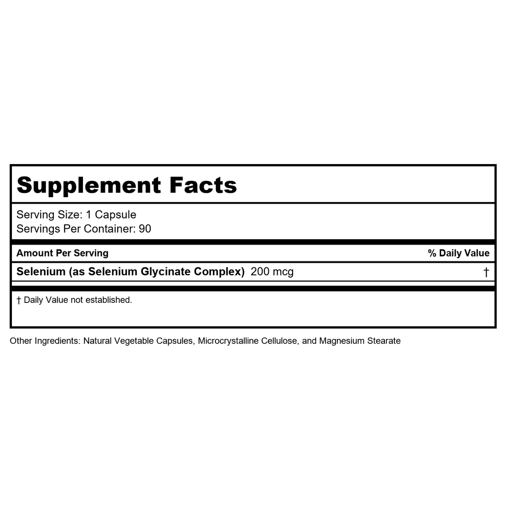 Ortho Molecular Products - Reacted Selenium - 90 Capsules