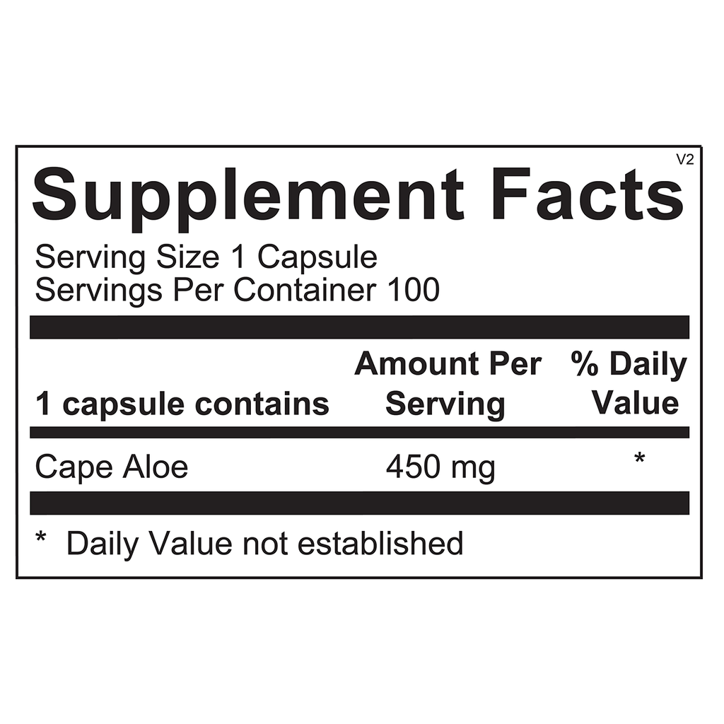 Ortho Molecular - Super Aloe 450 - 100 Capsules