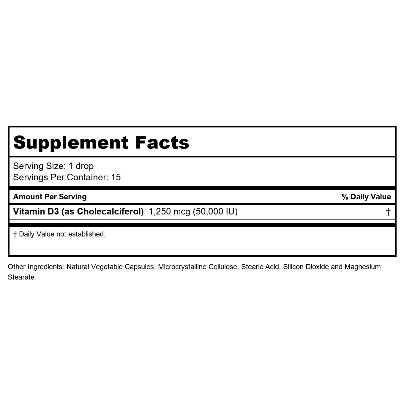 Ortho Molecular - Liquid Vitamin D3 with K2 - 1 OZ Liquid