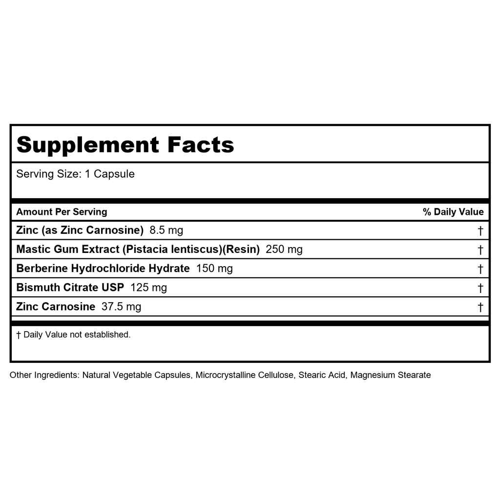 Pyloricil 60 Capsules by Ortho Molecular Products