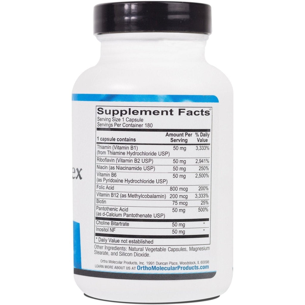 Ortho Molecular - Ortho B-Complex 180 capsules