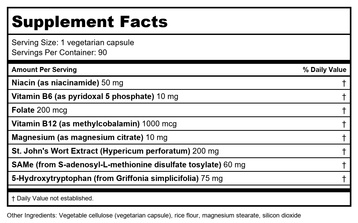Apex Energetics - Serotone Active (K-38) 90 Capsules