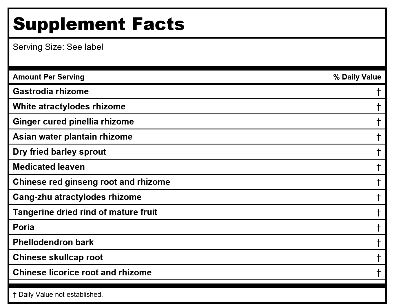 Kan Herb Essentials Subdue Internal Wind 300 Tablets