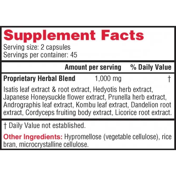 Health Concerns - Clear Heat -with Isatis Leaf - 270 Count