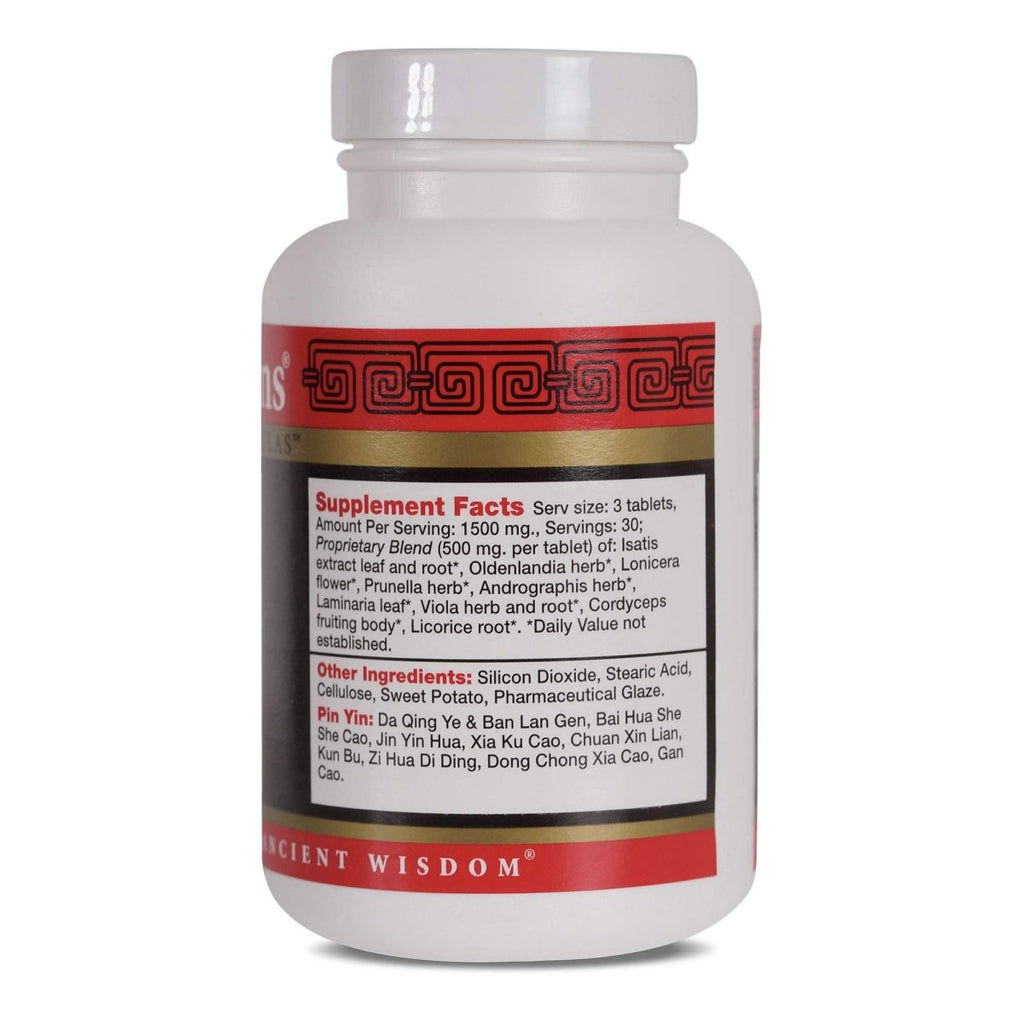 Health Concerns - Clear Heat - with Isatis Leaf - 90 Capsules