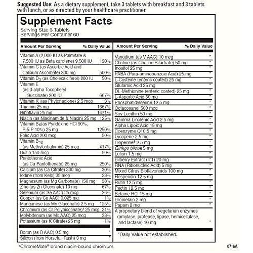 Davinci - Spectra Senior, 180 Tablets