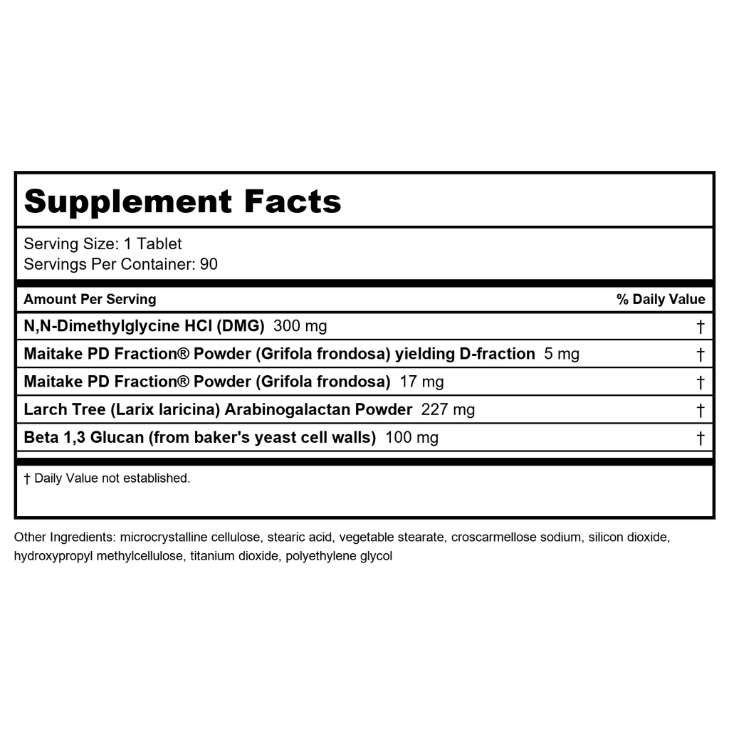 Davinci Labs Immuno DMG 90 Tablets by Unknown