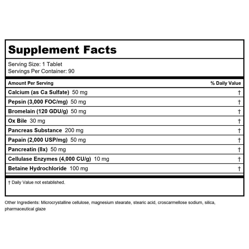DaVinci Laboratories All-Zyme -- 90 Tablets (Quantity of 2)