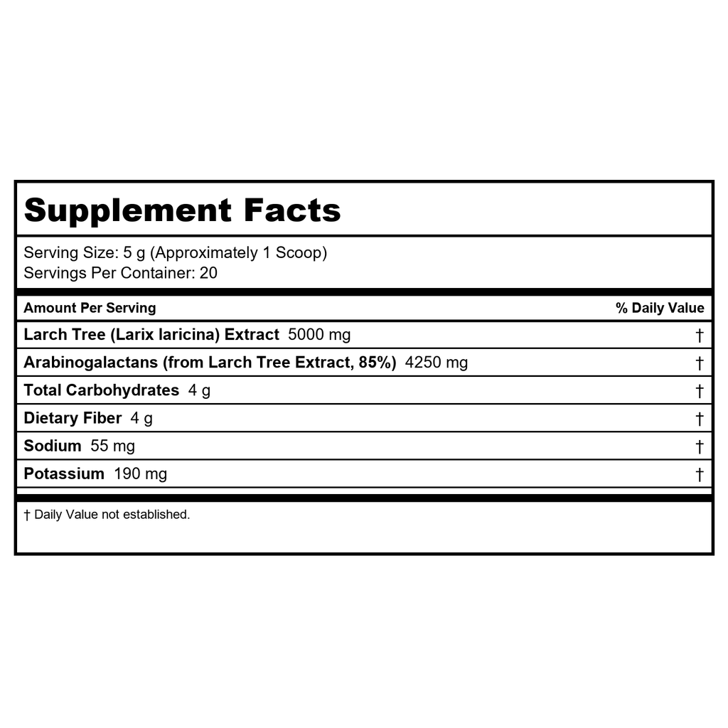 Davinci Labs Arabinogalactan Powder 100 GMS