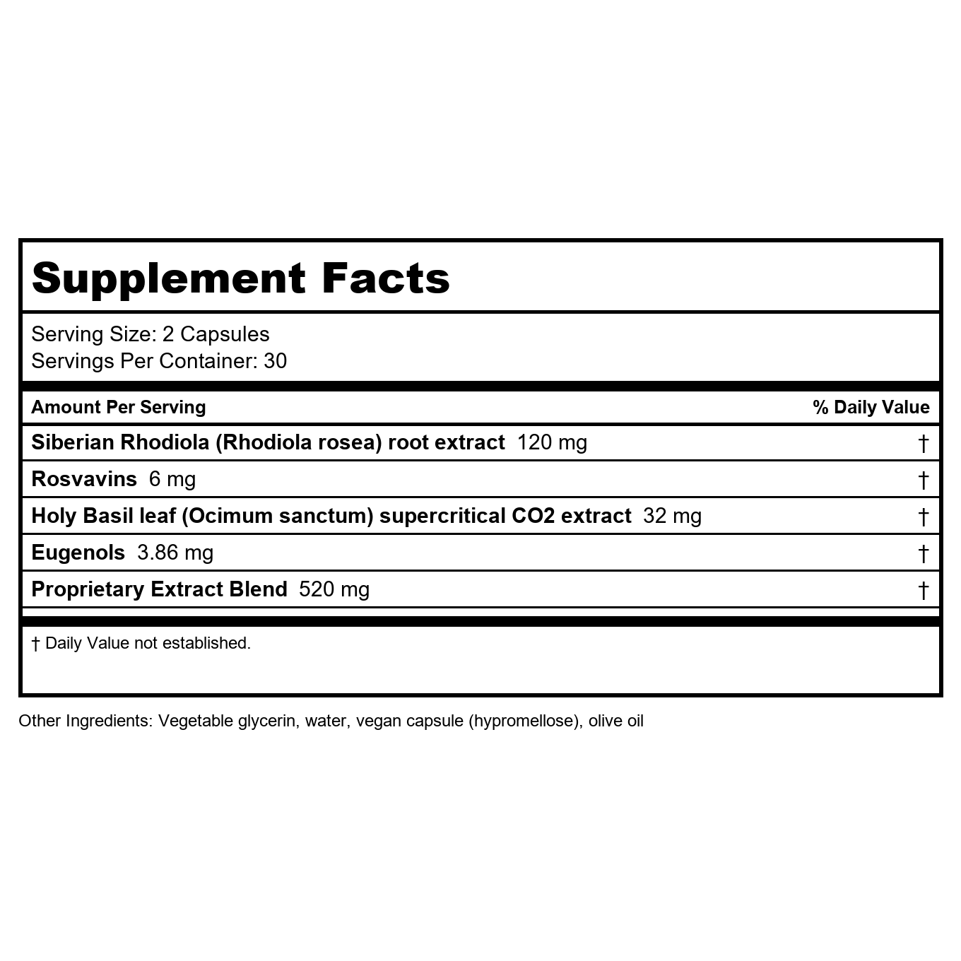Gaia PRO Daytime HPA - 60 Vegan Liquid Phyto-Capsules (30 Servings)